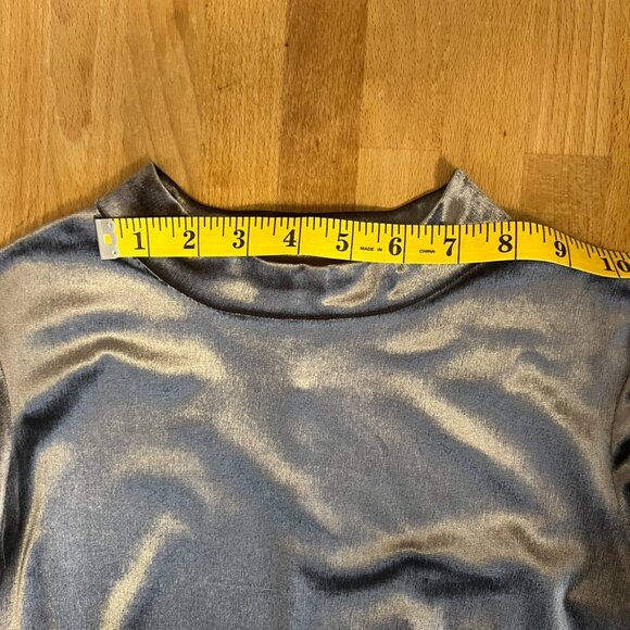 Vintage Zara Velvet Mini Dress (S) - Picture 9 of 12